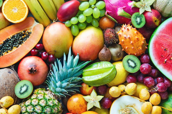 allerlei kleurig tropisch fruit|het leefstijlroer|het leefstijlroer||