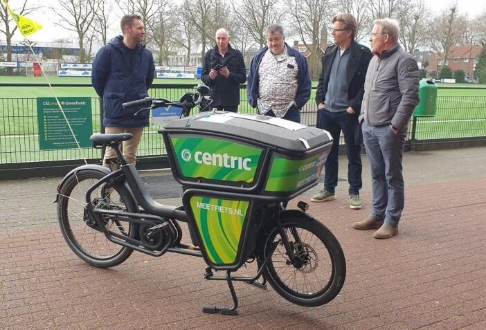 Bakfiets meet luchtkwaliteit