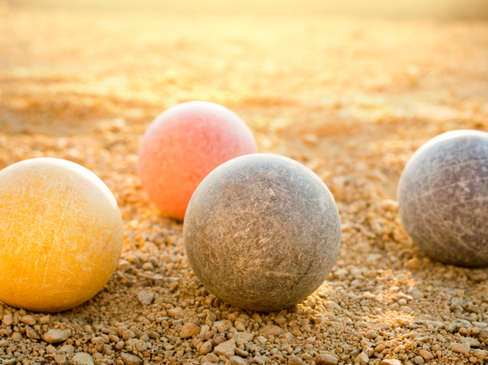 Jeu de boules ballen