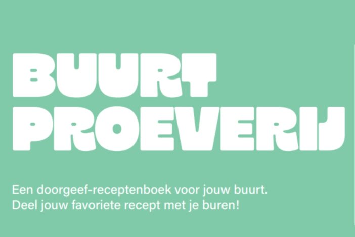 Uitleg over idee van recepten doorgeefboek